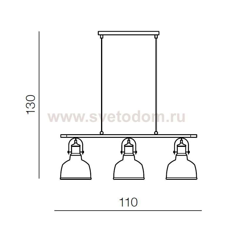 Подвесной светильник Azzardo Darling 3 line AZ2144