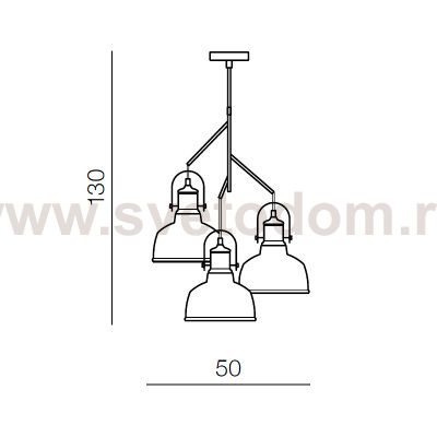 Подвесной светильник Azzardo Darling 3 line AZ2145
