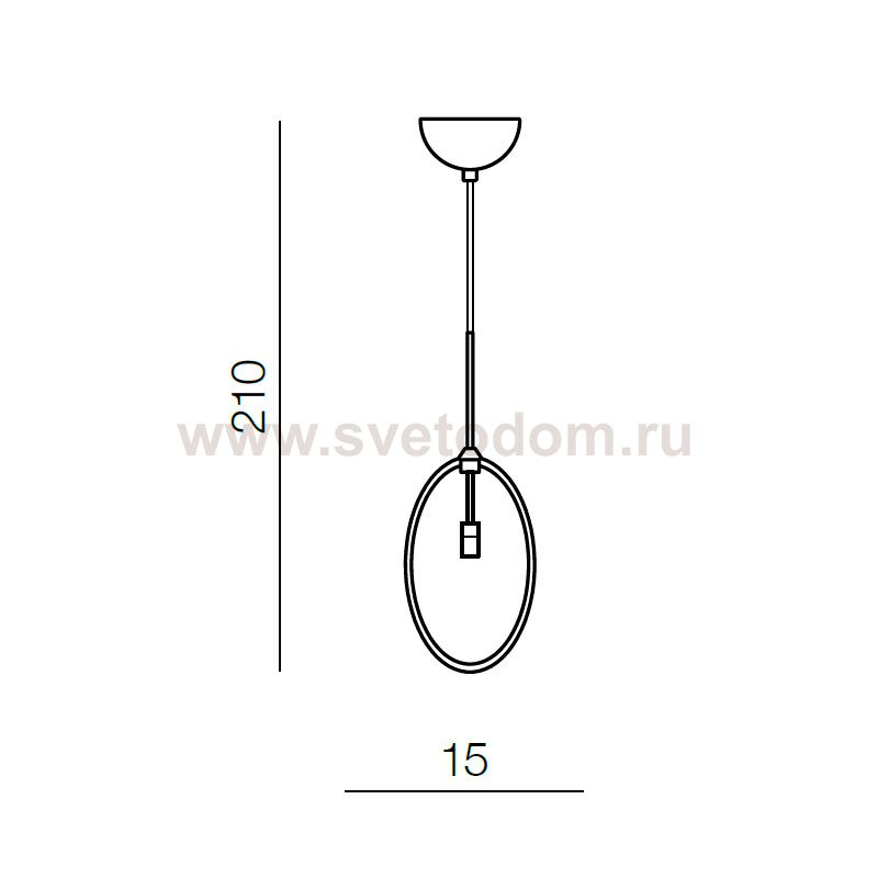 Подвесной светильник Azzardo Diana 1 AZ2150