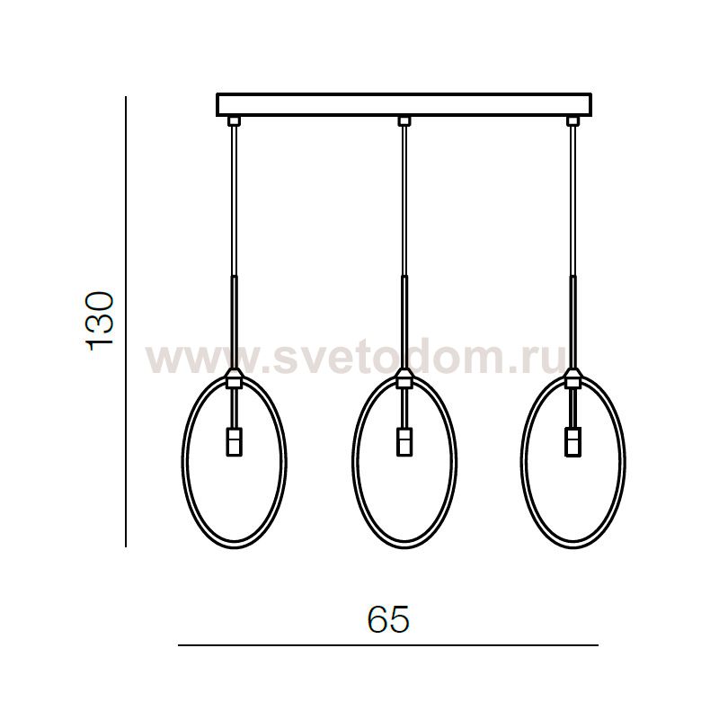 Подвесной светильник Azzardo Diana 3 AZ2152