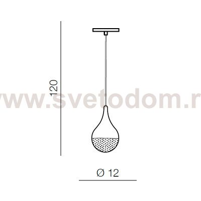 Подвесной светильник Azzardo Cecilia 1 AZ2172