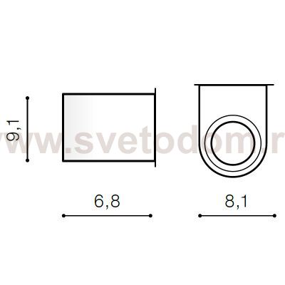 Настенный светильник Azzardo Rimini 1 AZ2175