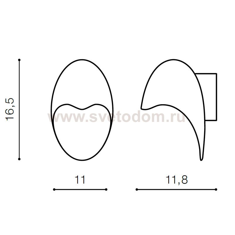 Настенный светильник Azzardo Matera wall AZ2184