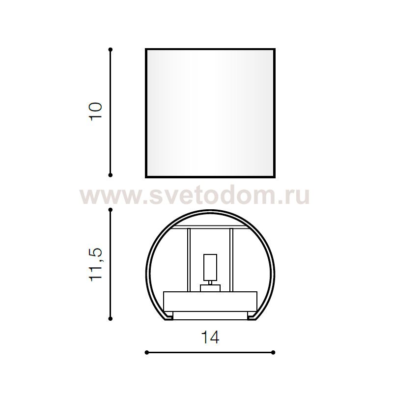 Настенный светильник Azzardo Leticia 2 LED AZ2189