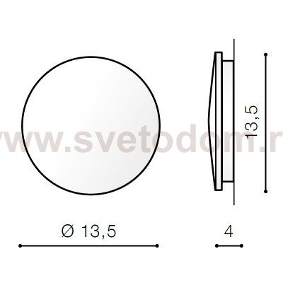 Настенный светильник Azzardo Ancona S AZ2191