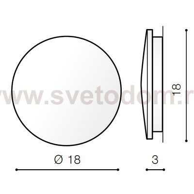 Настенный светильник Azzardo Ancona M AZ2194