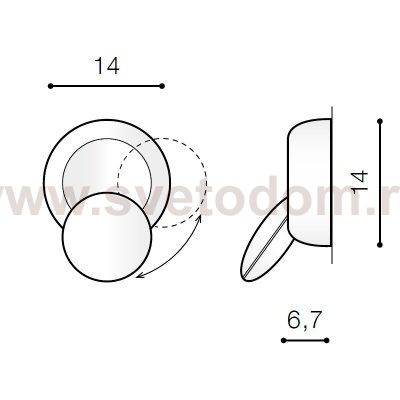 Настенный светильник Azzardo Avon AZ2195
