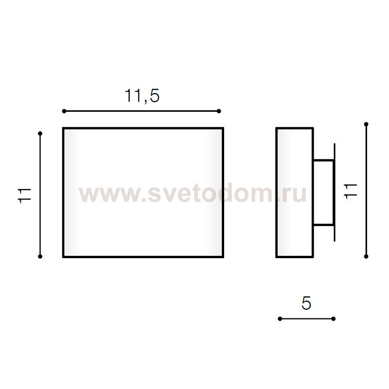 Настенный светильник Azzardo Vigo AZ2202
