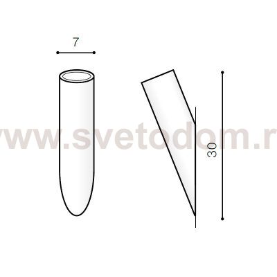 Настенный светильник Azzardo Torch AZ2207