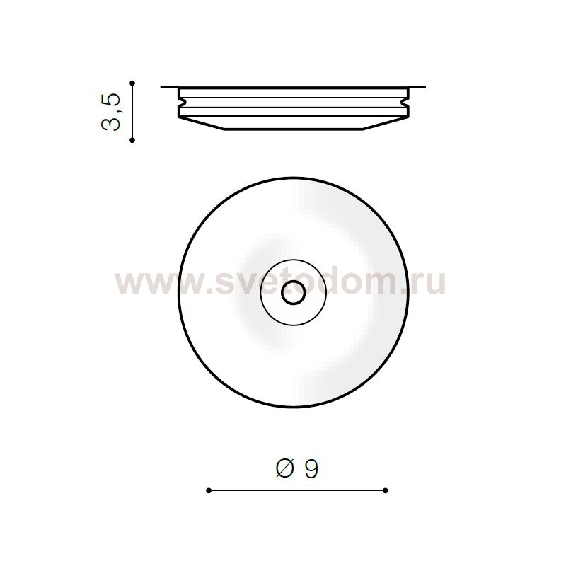 Встраиваемый светильник Azzardo Marika AZ2209