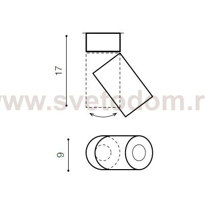 Спот Azzardo Siena 10 AZ2215