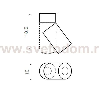 Спот Azzardo Siena 20 AZ2216