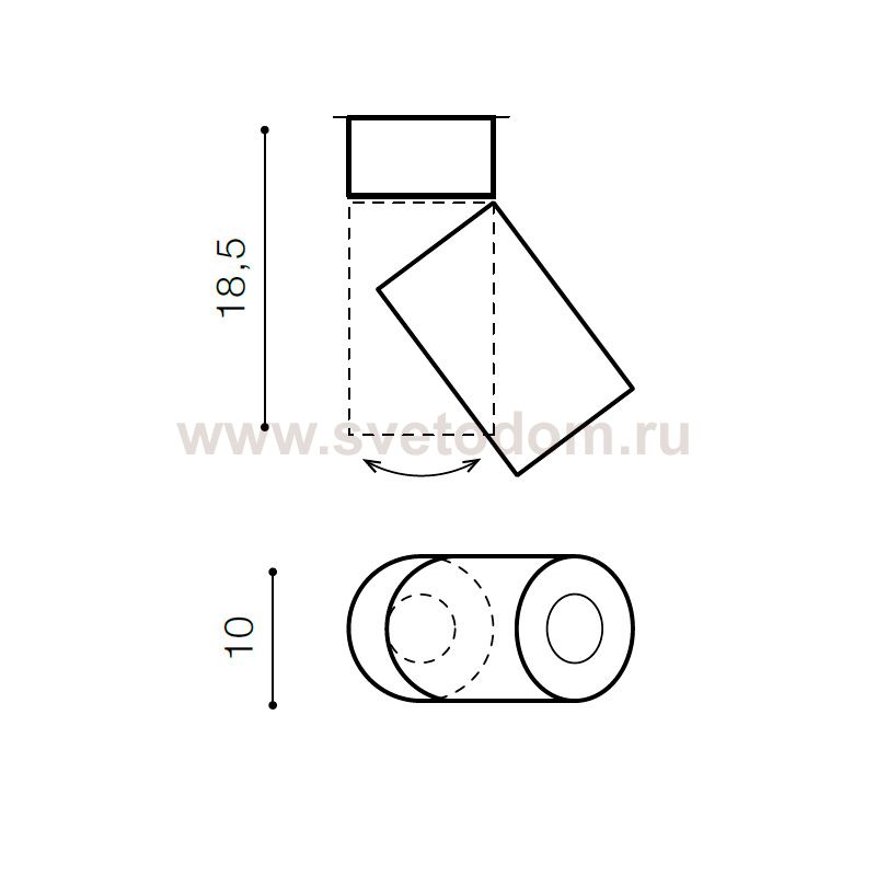 Спот Azzardo Siena 20 AZ2218