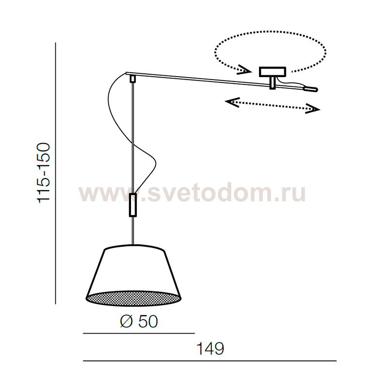 Потолочный светильник Azzardo Malaga AZ2313