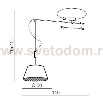 Потолочный светильник Azzardo Malaga AZ2313