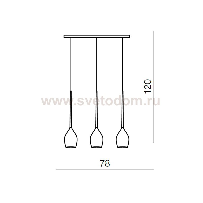 Подвесной светильник Azzardo Izza 3 AZ2321