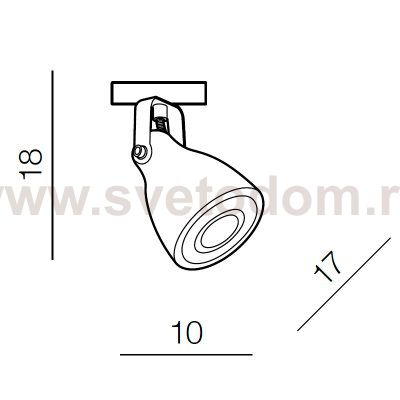 Спот Azzardo Bremen wall AZ2370