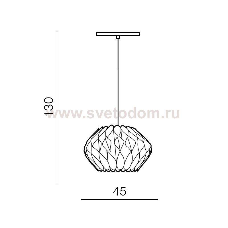Подвесная люстра Azzardo Ruben M AZ2380