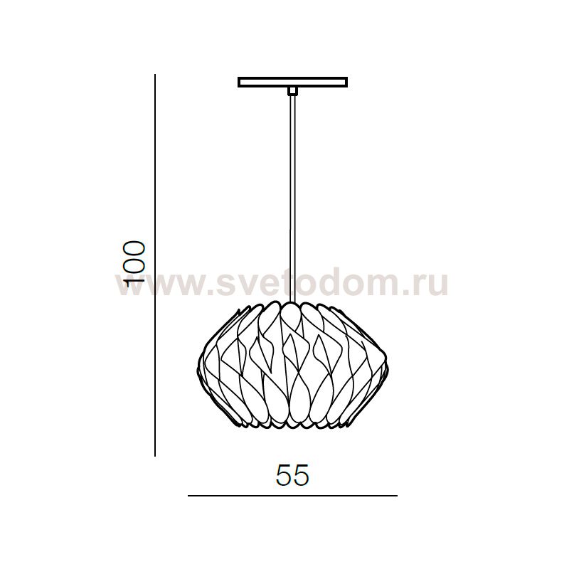 Подвесная люстра Azzardo Ruben L AZ2383