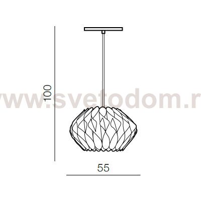 Подвесная люстра Azzardo Ruben L AZ2383