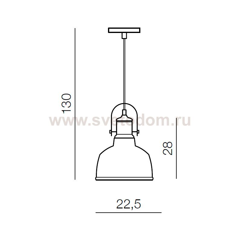 Подвесной светильник Azzardo Darling 1 AZ2409