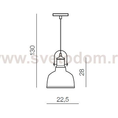 Подвесной светильник Azzardo Darling 1 AZ2409