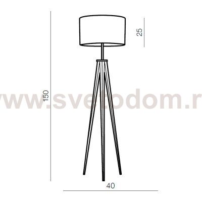 Торшер Azzardo Sintra AZ2410