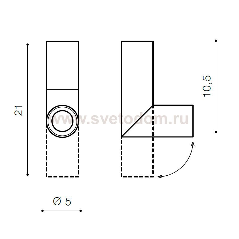 Спот Azzardo Santos AZ2416