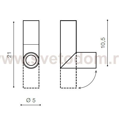 Спот Azzardo Santos AZ2416