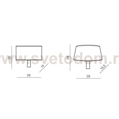 Настенный светильник Azzardo Amadeo lambody AZ2419