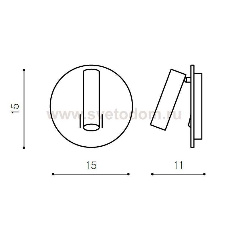 Настенный светильник Azzardo Faro AZ2424