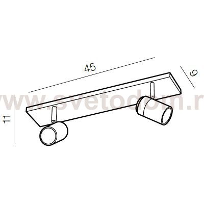 Спот Azzardo Noemie 2 AZ2555
