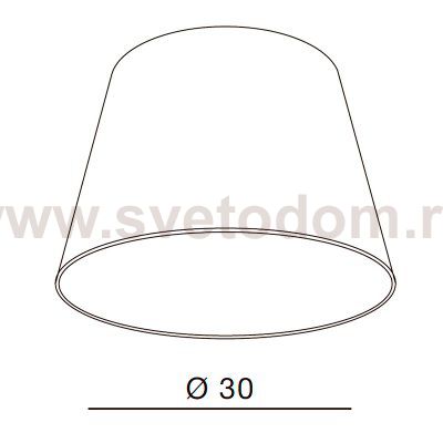 Абажур Azzardo Shade ZF 30 AZ2583