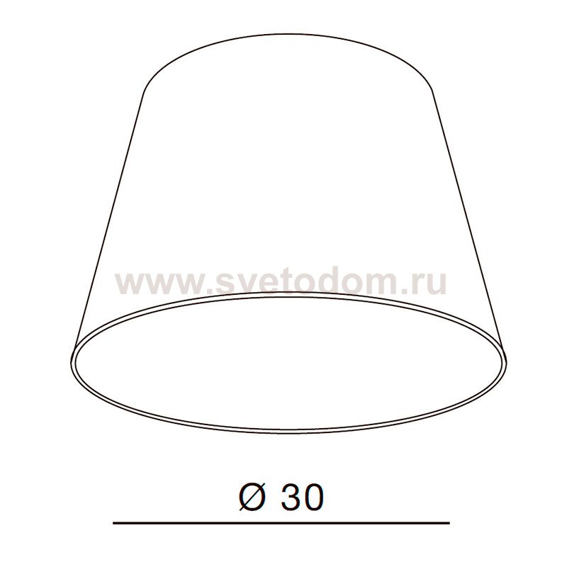Абажур Azzardo Shade ZF 30 AZ2588