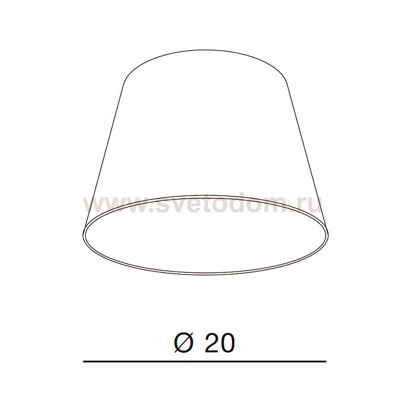 Абажур Azzardo Shade ZF 20 AZ2599