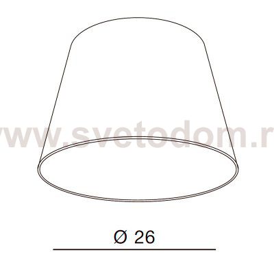 Абажур Azzardo Shade ZF 26 AZ2601