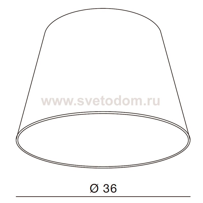 Абажур Azzardo Shade ZF 36 AZ2605