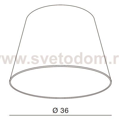 Абажур Azzardo Shade ZF 36 AZ2605