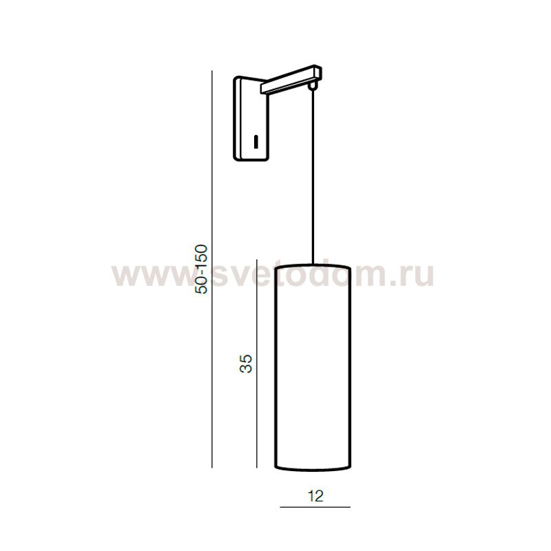 Настенный светильник Azzardo Almeria AZ2611