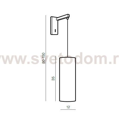 Настенный светильник Azzardo Almeria AZ2612