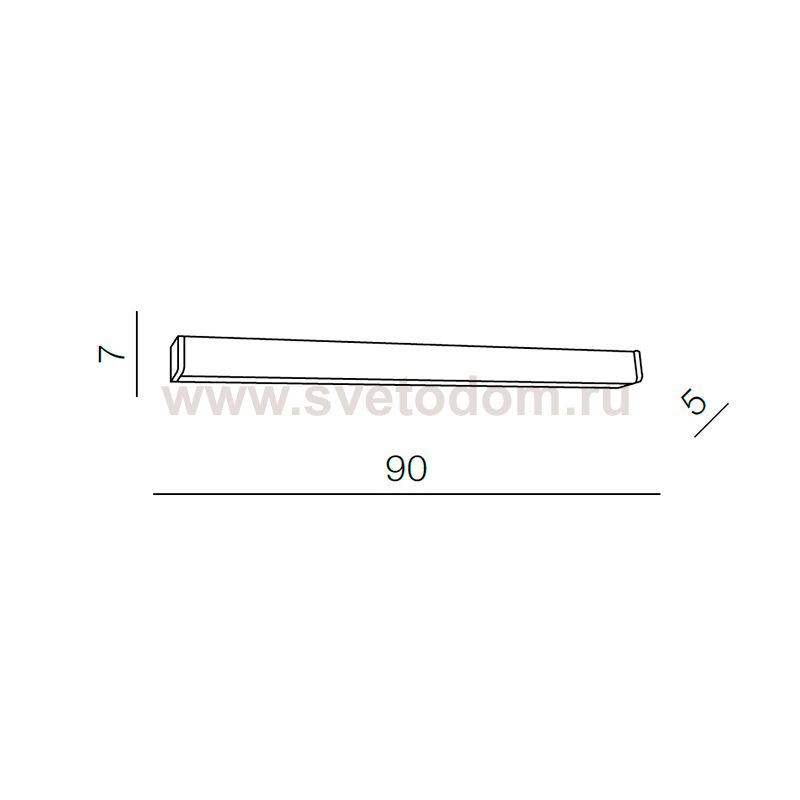 Настенный светильник Azzardo Peter 90 AZ2616