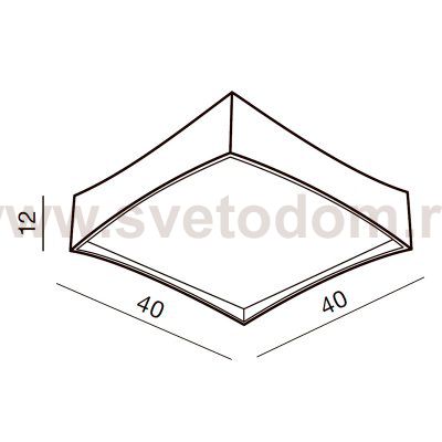 Потолочный светильник Azzardo Veccio 40 AZ2624