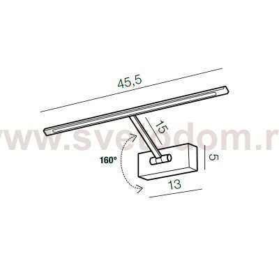 Подсветка для картин Azzardo Monalisa 46 AZ2645