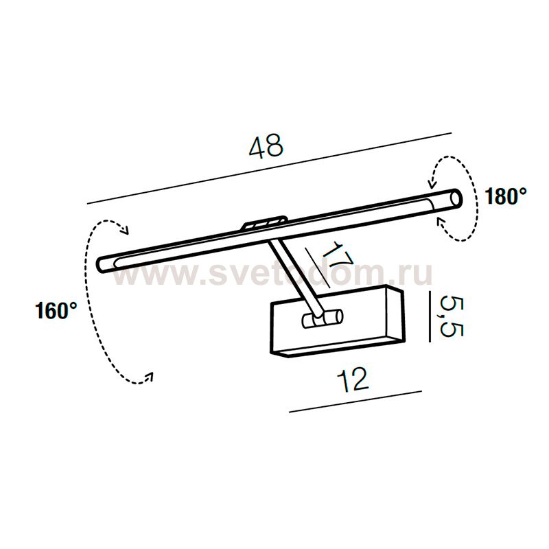 Подсветка для картин Azzardo Davinci 48 AZ2650