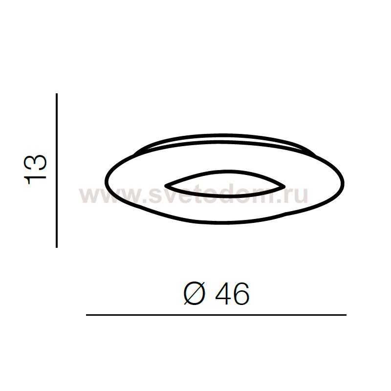 Потолочный светильник Azzardo Donut Top 46 CCT AZ2668