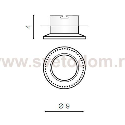 Встраиваемый светильник Azzardo Adamo Midst Diamond AZ2731