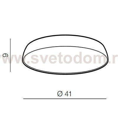 Накладной светильник  Azzardo Cortona 41 3000K AZ2737