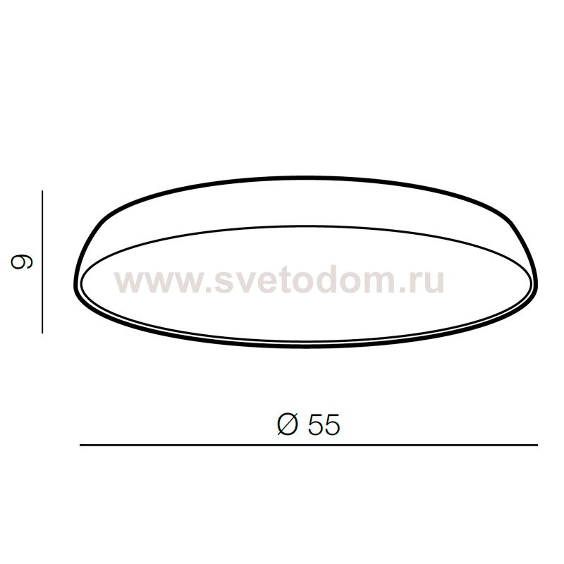 Накладной светильник  Azzardo Cortona 55 3000K AZ2741