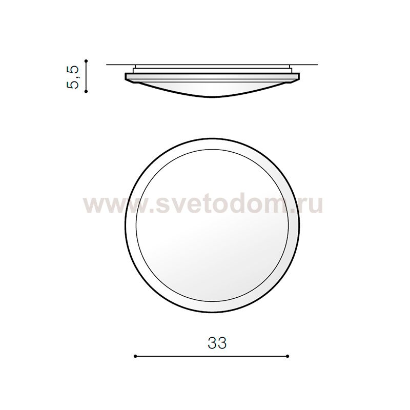 Накладной светильник  Azzardo Junona 33 AZ2748