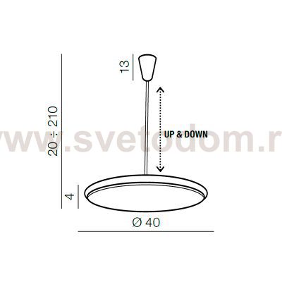 Подвесной светильник Azzardo Saturnia AZ2755
